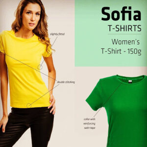 брандът Th цветна дамска рекламна тениска